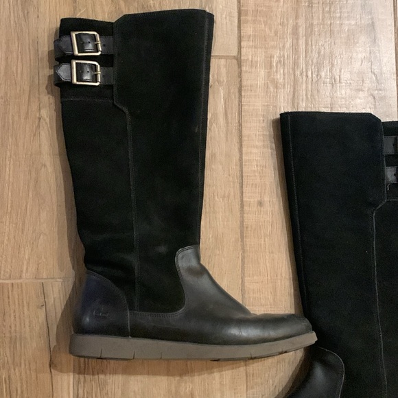 Timberland women’s 8 1/2 suede & leather tall boots - Picture 5 of 11